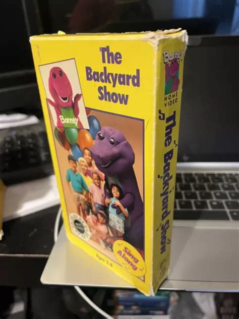 Barney The Backyard Show Vhs Videotape Rare And Oop Ships Fast