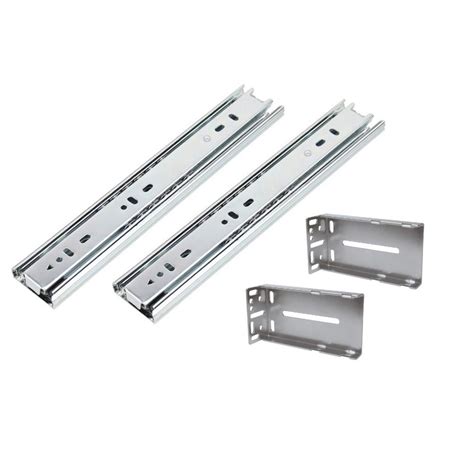 Side mount, undermount, top mount and other drawer terms can be confusing. Kingsman Hardware 14 in. Full Extension Ball Bearing Side ...