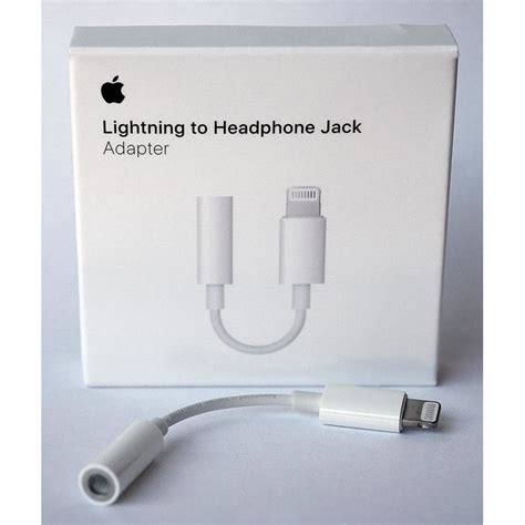 Apple Lightning To 35mm Headphone Jack Adapter وصلة ابل من الايفون