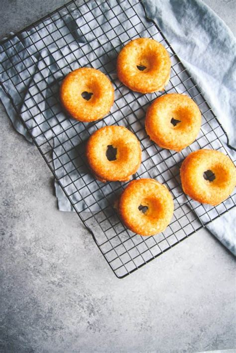 Baked Lemon Glazed Donuts Recipe Sweetphi