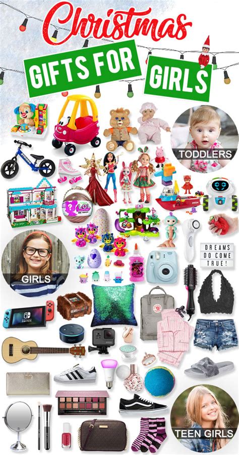 Christmas Gifts for Girls  Toybuzz List of Girls Gifts