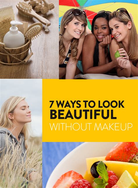 Natural Ways To Look Beautiful Without Makeup Saubhaya Makeup
