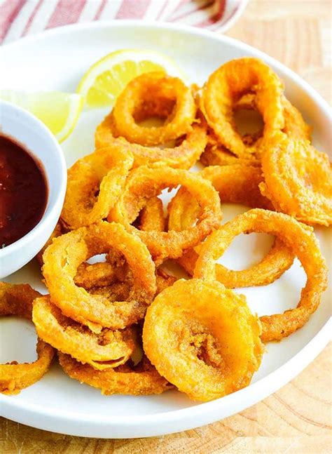 Baked Onion Rings Healthier Steps