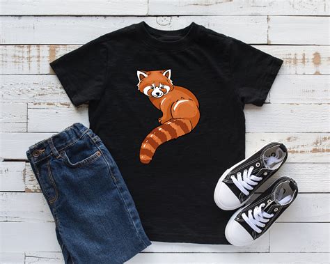 Red Panda Kids Shirt Red Panda Youth Shirt Red Panda Lover Etsy