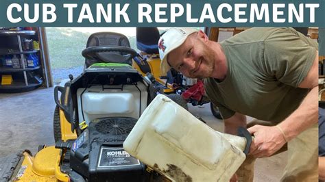 Cub Cadet Fuel Tank Removal Install BONUS SCENE YouTube