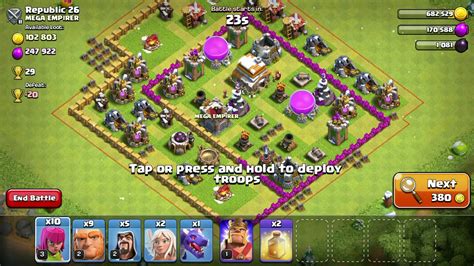 Clash Of Clans Raid Of The Year Naked Girl Alert Archer Raid Youtube