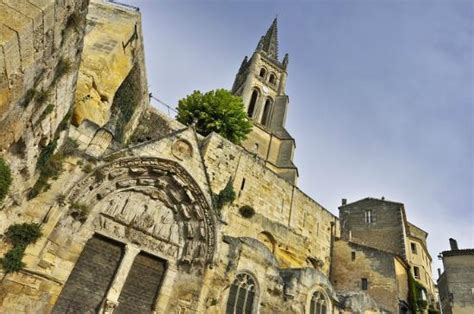 The monolithic church of saint emilion is completely carved in limestone and underground, the rock architecture makes it look like an underground cathedral. Dordogne River (Aquitaine, France): Address, Tickets ...