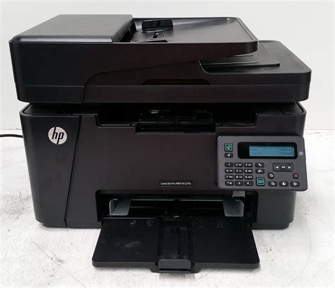That makes it easier to find room for if space is somewhat tight in your. HP LaserJet Pro MFP M127fn Black - Lot 1025221 | ALLBIDS