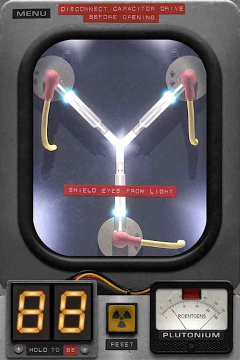 Flux Capacitor Fun Tesla Screen Back To The Future Back To The