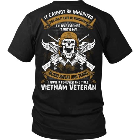Vietnam Veteran T Shirt Veteran T Shirts Vietnam Veterans Shirts