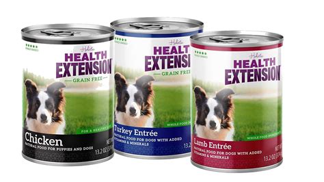 Health extension has been in business since the 1960s. Health Extension Pate Variety Pack Canned Dog Food vs ...