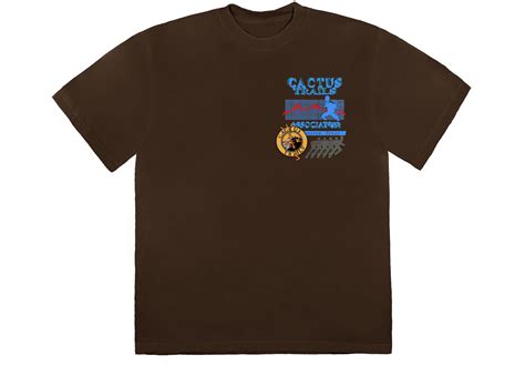 Travis Scott Cactus Trails Assn T Shirt Brown Mens Ss20 Us