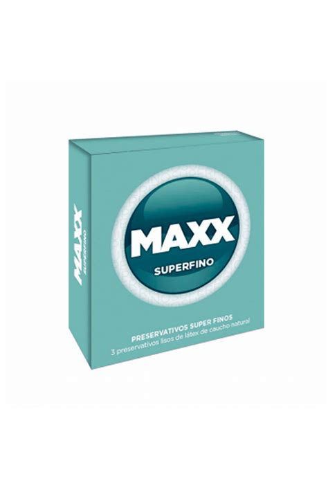 Preservativo Maxx Superfino X 3 Unid Farmaciasdelpueblo