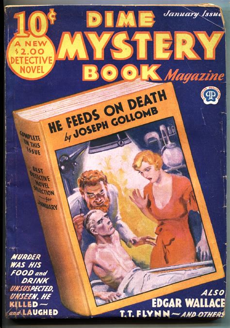 Dime Mystery Book 2 1933 Popular Pulp Medical Horror