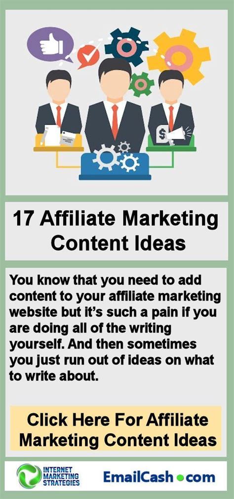 17 Affiliate Marketing Content Ideas Affiliate Marketing What To