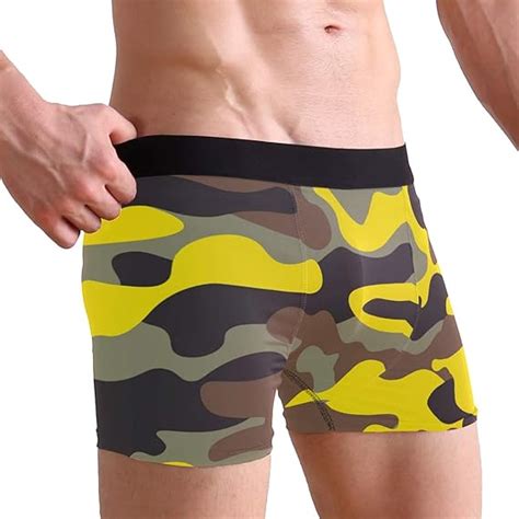Xmcl Camo Camouflage Boxer Briefs Soft Stretch Breathable Underwear