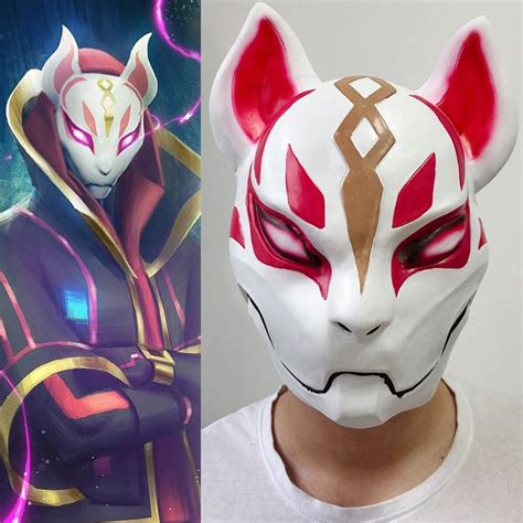 Buy 2018 Game Drift Cosplay Face Mask Fox Kitsune