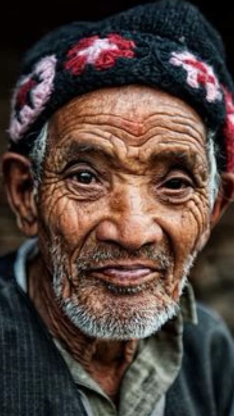beautiful nepal old faces beauty around the world tribal people