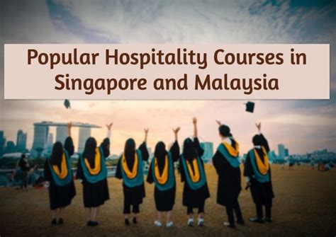 Uow malaysia kdu's bachelor of hospitality management (hons) prepares students to enter the world of hospitality as leaders and managers it combines management theory covering areas such as corporate social responsibility, hospitality financial management, hospitality law, strategic. Best Hospitality Courses in Singapore And Malaysia | SOEG ...