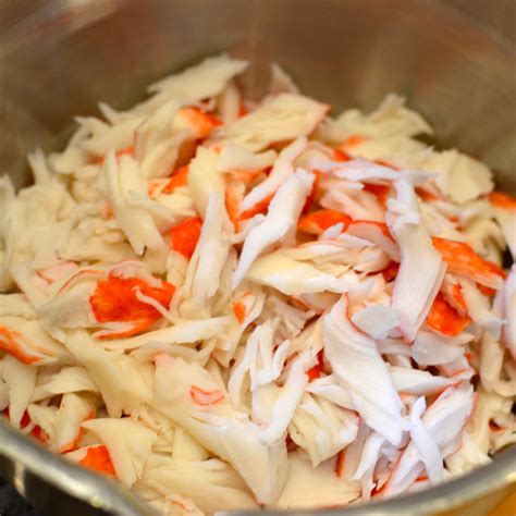 Most crab/seafood salads are made with mayonnaise. easy crab salad
