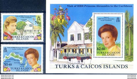Turks Caicos I Turques et Caïques Famiglia reale 1988
