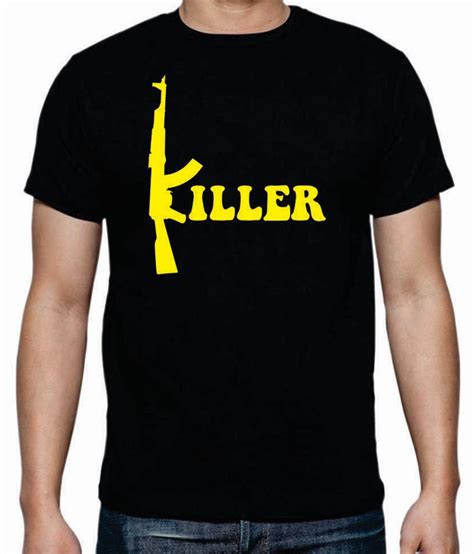 Printree Gamer T Shirt Killer Round Neck T Shirt For Men Buy