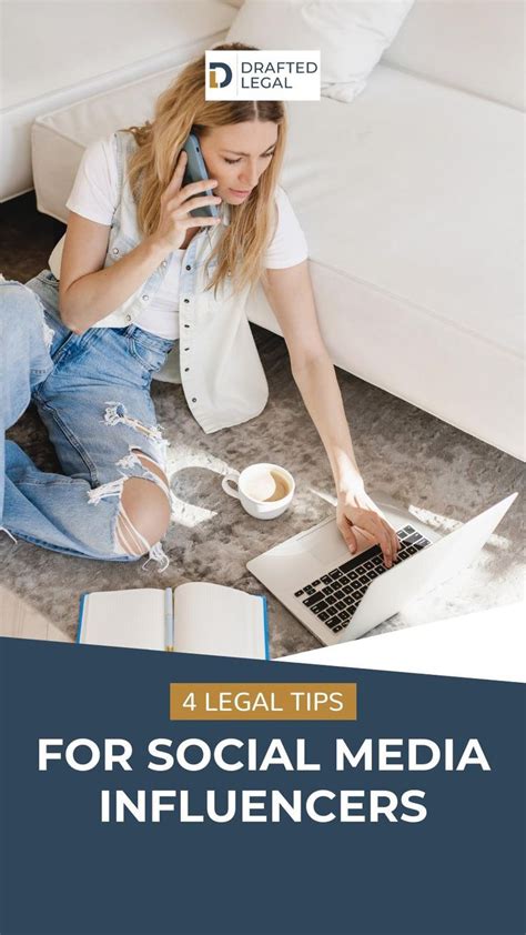 4 Legal Tips For Social Media Influencers Social Media Influencer Tips Social Media