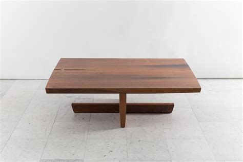 George nakashima inspired solid walnut table. George Nakashima, Large Minguren Low Table, USA, 1974 ...