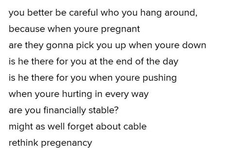 Poem About Preventing Teenage Pregnancy Brainlyph