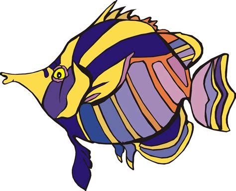 Cartoon Angel Fish Clipart Best