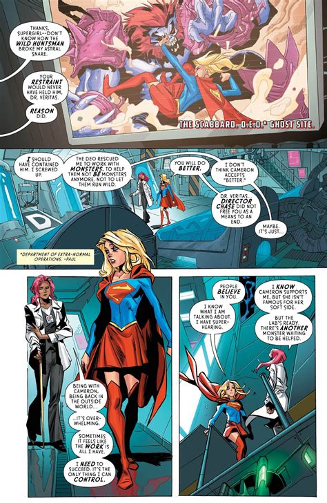 Weird Science Dc Comics Preview Supergirl 7