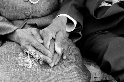 Couple Married 70 Years Love Eternity Companionship Holding Hands