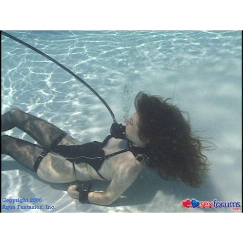 Underwater Bondage Cumception