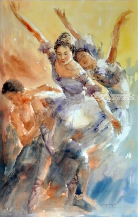 Dance Paintings By Jun Martinez