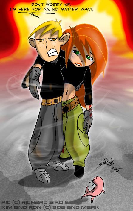 Hold On Kp Kim Possible And Ron Kim And Ron Kim Possible Characters