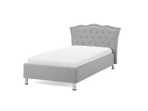 So passt die zierliche schlafmöglichkeit auch in kleine räume, kinderzimmer, jugendzimmer und gästezimmer. Bett Grau mit Bettkasten - Einzelbett - 90x200 cm - Polsterbett - Jocelyne