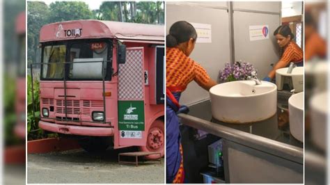 Washroom On Wheels Portable Toilets On Solar Powered Buses Are Giving