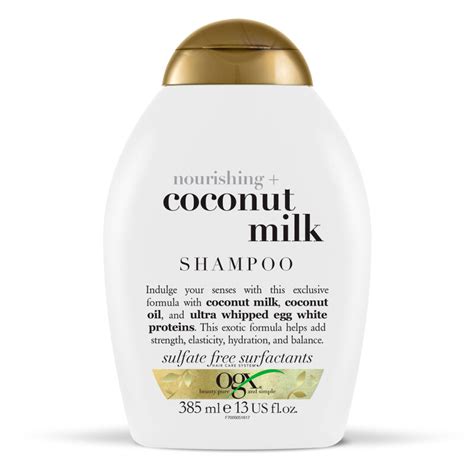 Buy Ogx Nourishing Coconut Milk Shampoo 385ml Chemist Direct