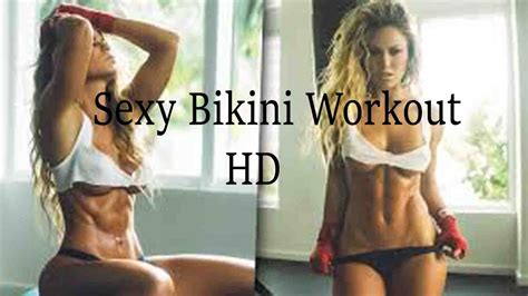 Female Fitness Motivation Sexy Bikini Workout 2017 Youtube