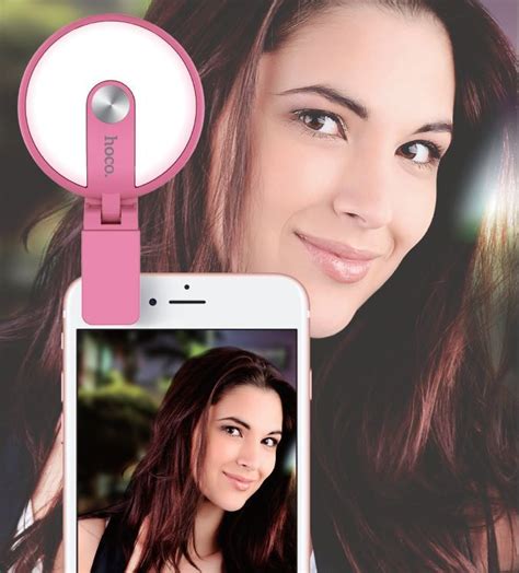 Clip On LED Flash For Apple And Android Phones With 3 Light Settings