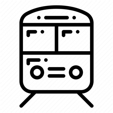 Train Railway Transportation Subway Icon Download On Iconfinder