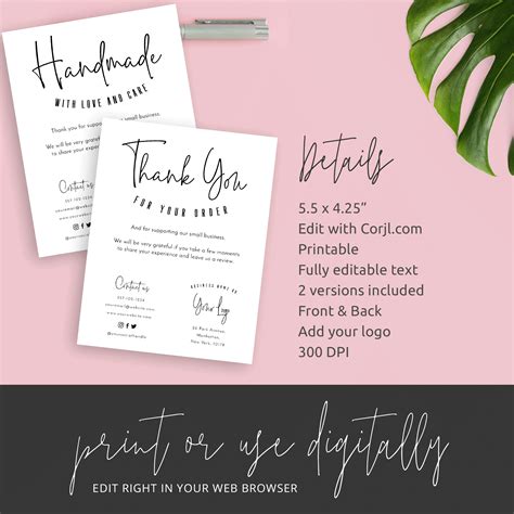 These thank you you cards all categories. Thank You Card Small Business - DIY Thank You Cards ...