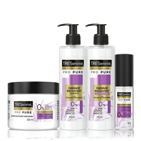 Tresemmé Pro Pure Damage Recovery Shampoo 370ml Conditioner 370ml Ma