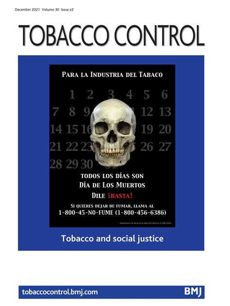 justice disparities and the tobacco endgame tobacco control