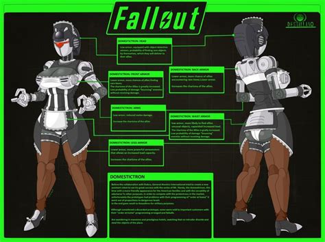 Assaultron Prototype Domestictron Concept By Destallano4 On Deviantart In 2020 Fallout Art