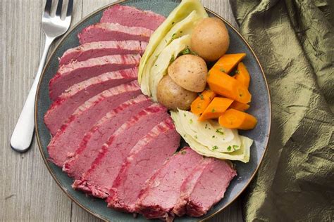 Add cabbage, potatoes, carrots, and oil to instant pot. Instant Pot Corned Beef - Pressure Cooker Corned Beef and ...