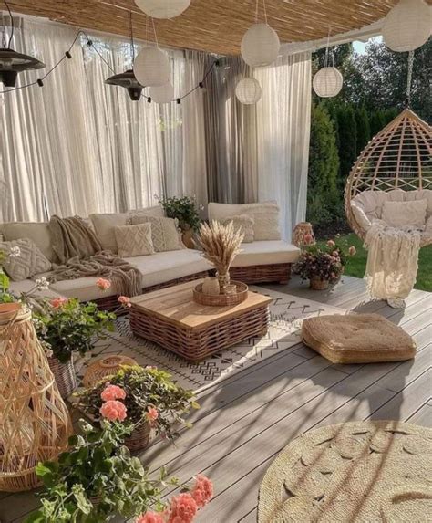 25 Boho Patio Furniture Ideas For A Dreamy Bohemian Outdoor Space