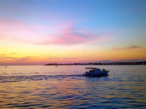 Sunset On The Adriatic Sea Stock Image Image Of Travel 120219159