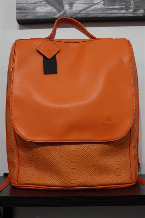 Orange Backpack By Tote Carry In Orange Backpacks Backpack