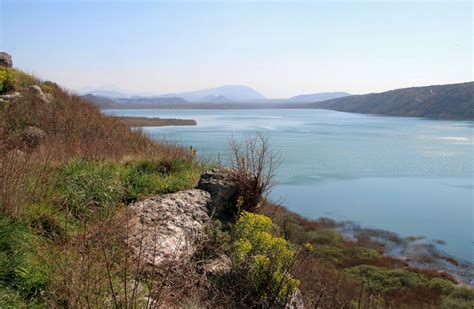 Sasko Lake In Ulcinj In Montenegro